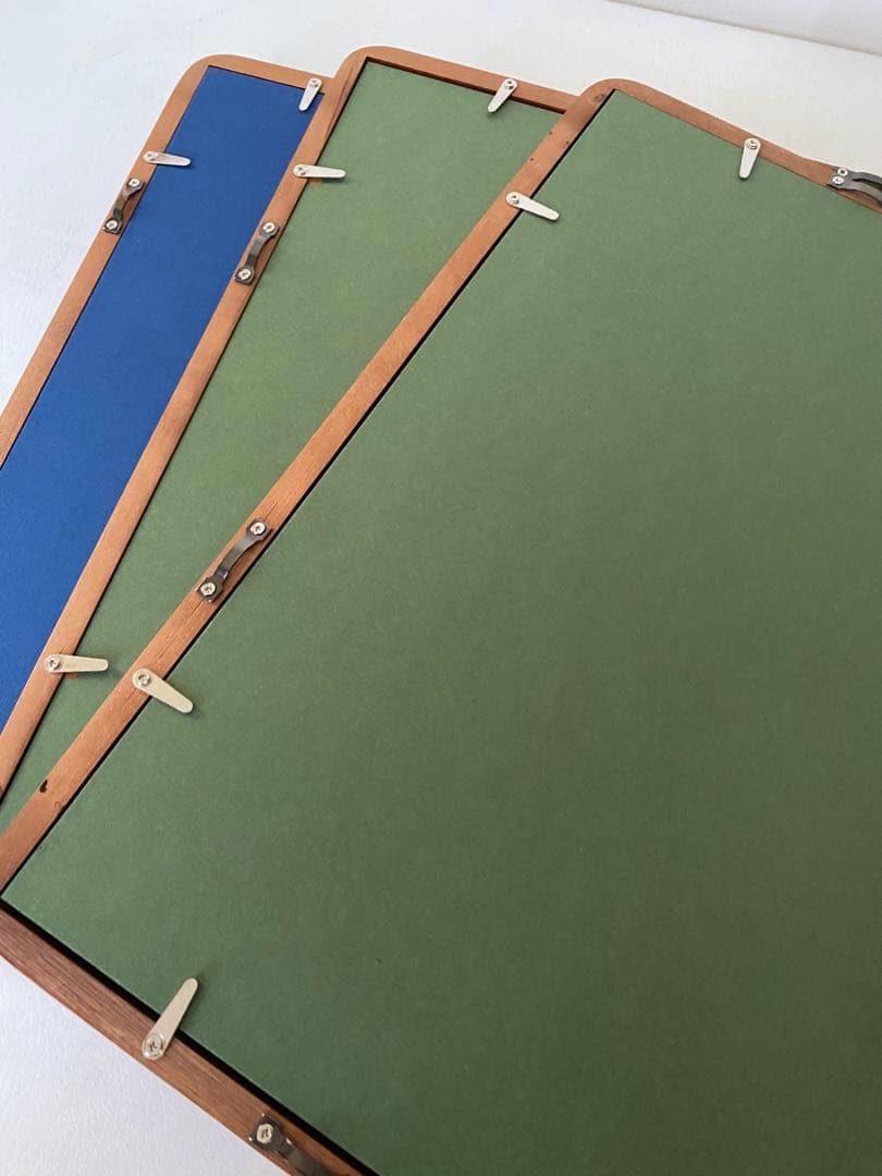 書道額縁　3枚セット　隅丸　色紙額縁　和額　未使用