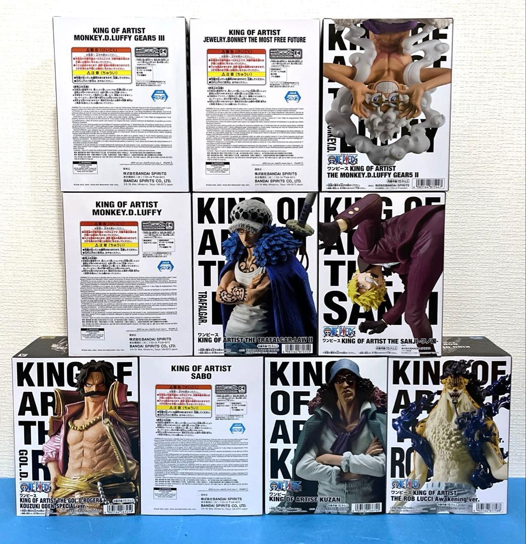ワンピース　KING OF ARTIST 10体セット