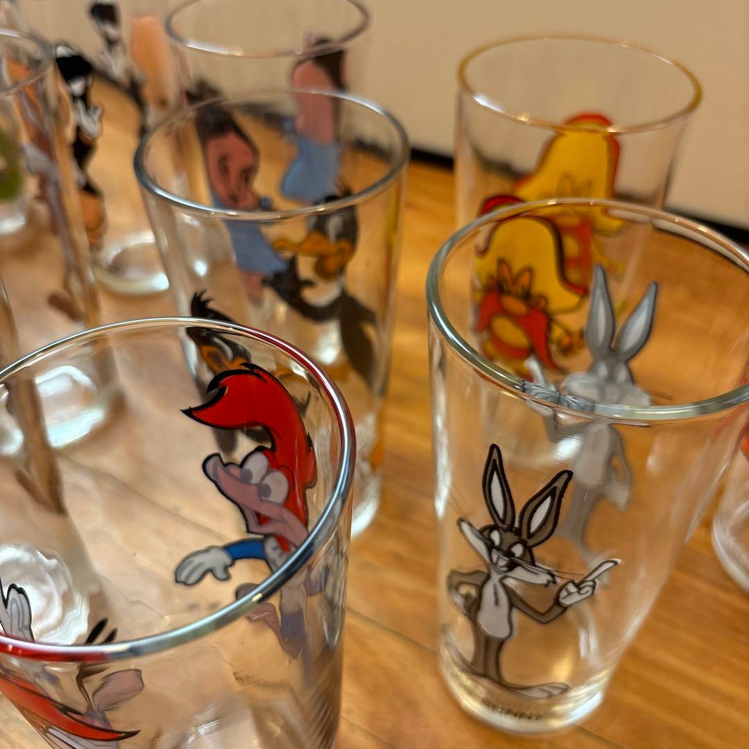 ルーニー・テューンズ PEPSI グラスセット 16個