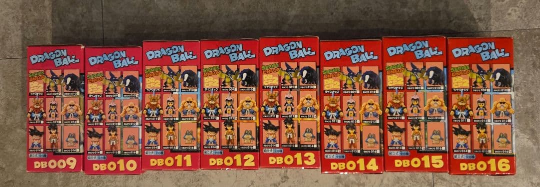 【未開封】ドラゴンボールワールドコレクタブルフィギュア フライパン山編８種