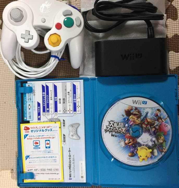 『専用』大乱闘スマッシュブラザーズ WiiU ゲームキューブコントローラーセット