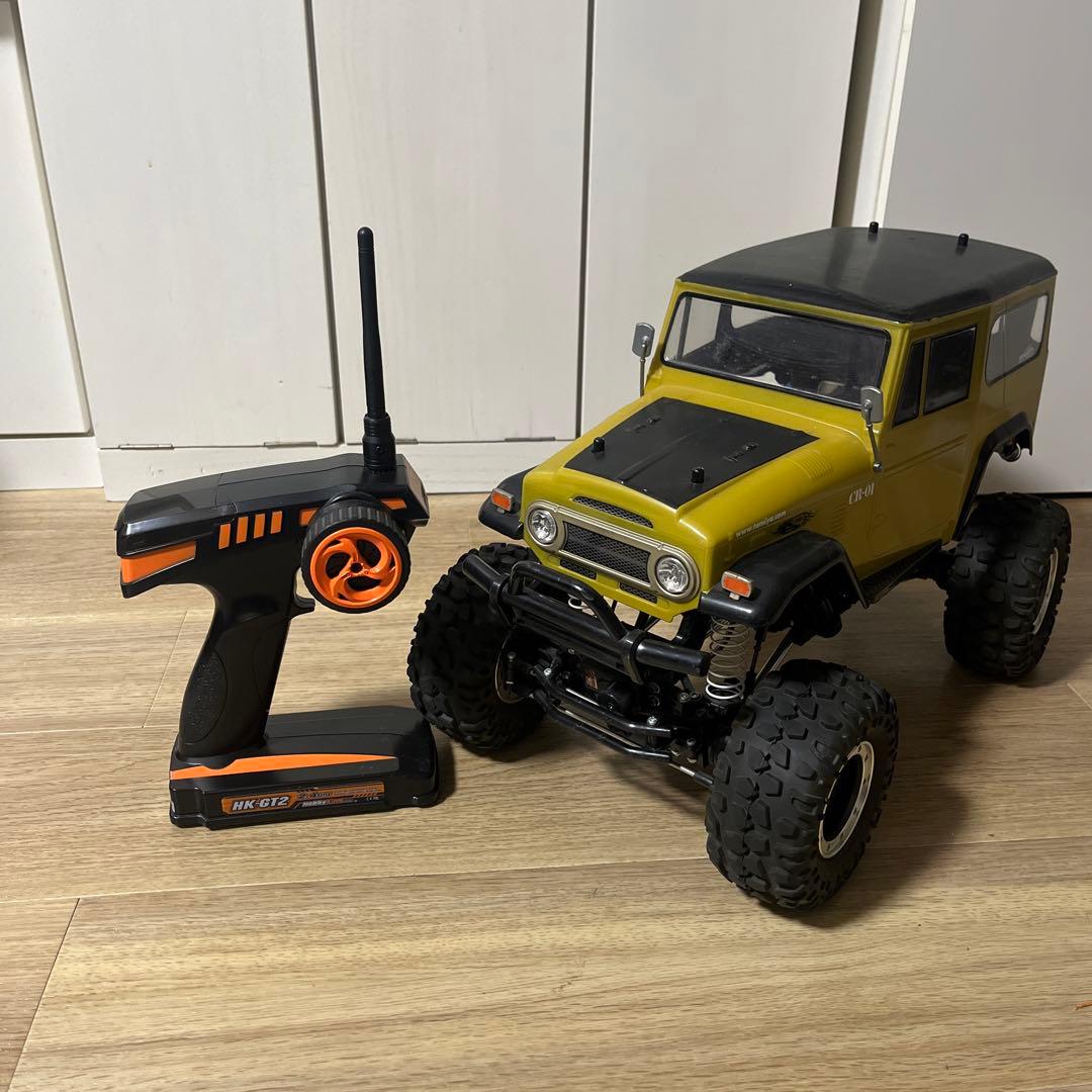 C*W様 CR-01 イエロー SUVスタイル ラジコン