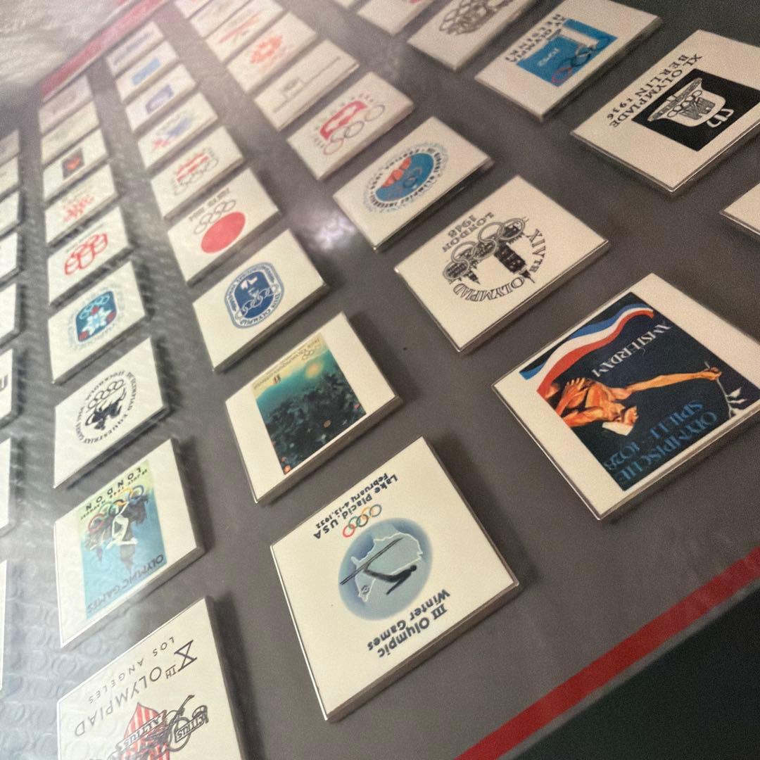 コカコーラ歴代オリンピック　ピンバッジ