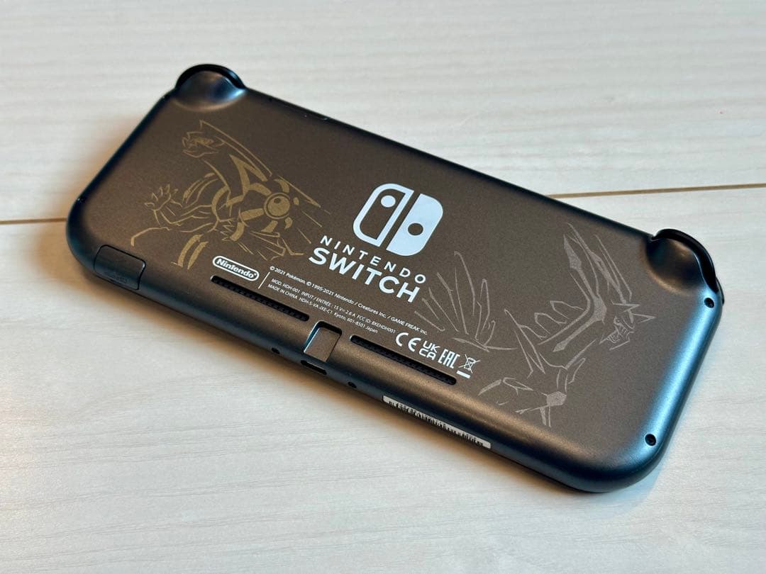 Nintendo Switch Lite グレー ポケモンデザイン　ケース付き
