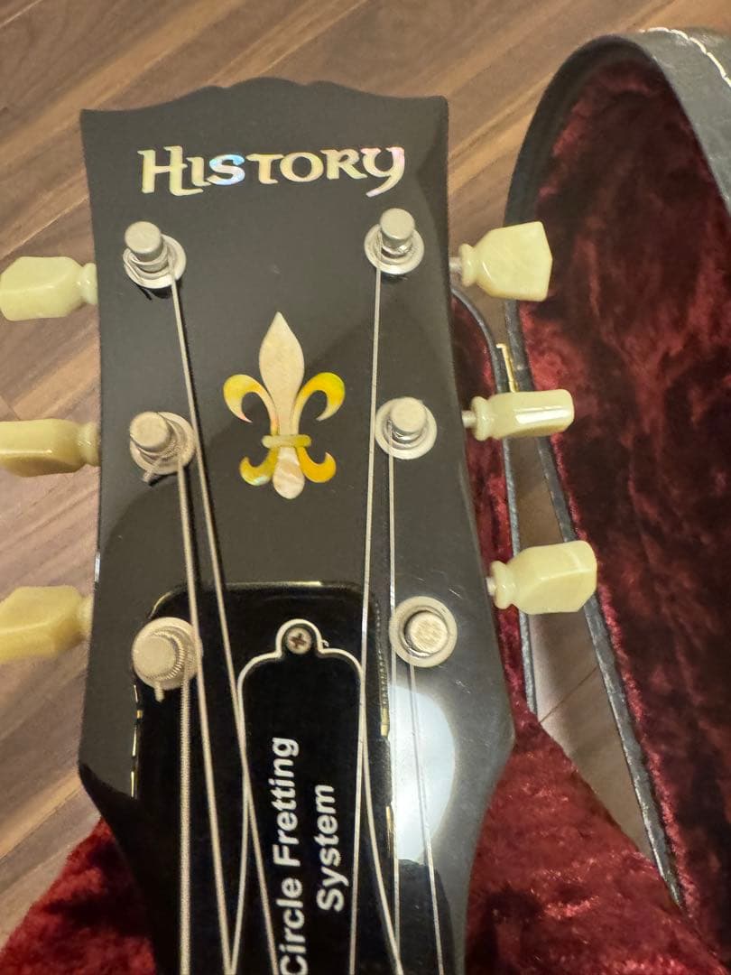 History レスポール GH-LSV ハードケース付き