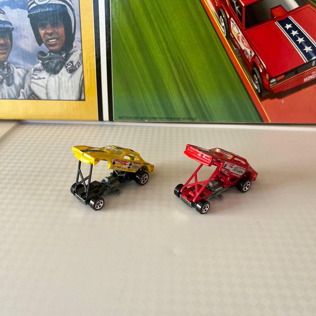 ホットウィール　マングース＆スネーク　ドラッグレースセット