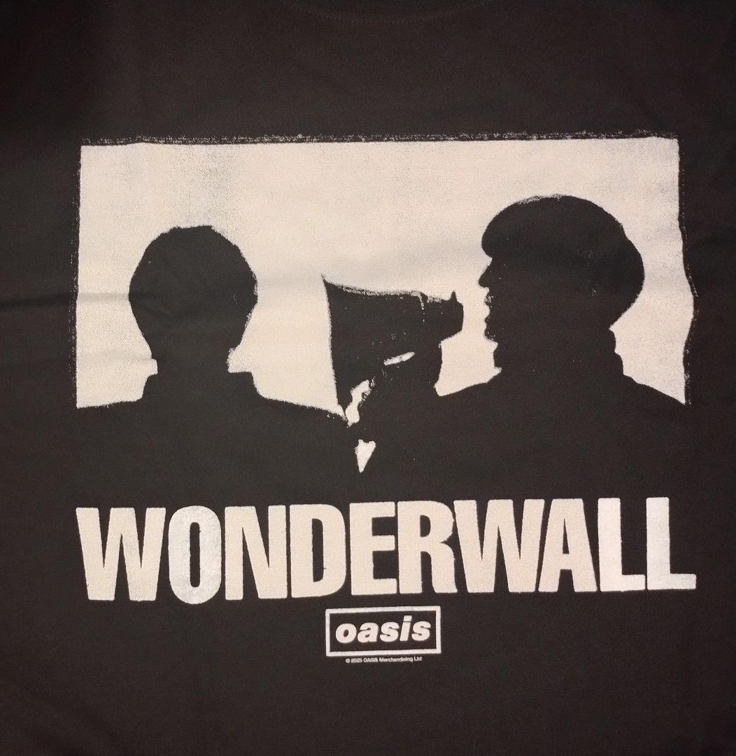 超貴重 オアシス ワンダーウォール 30周年記念 90分間限定販売Tシャツ XL