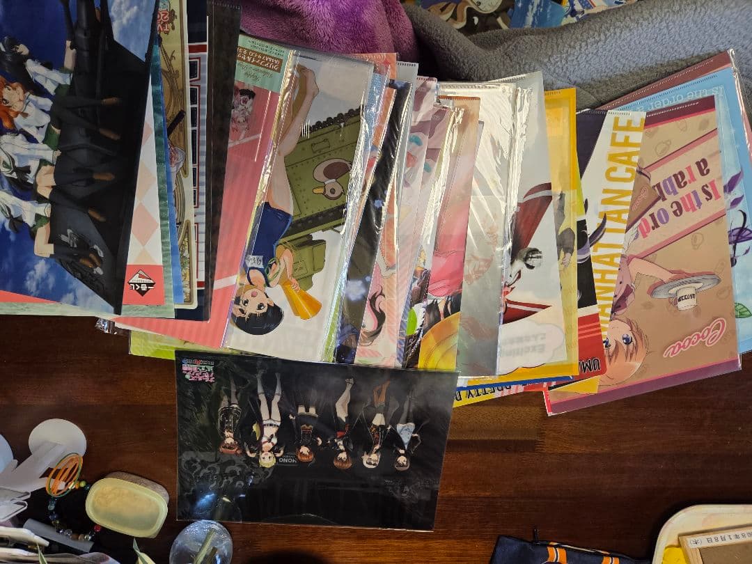 特典付き！ガールズ&パンツァー　アニメキャラクタークリアファイル多数セット