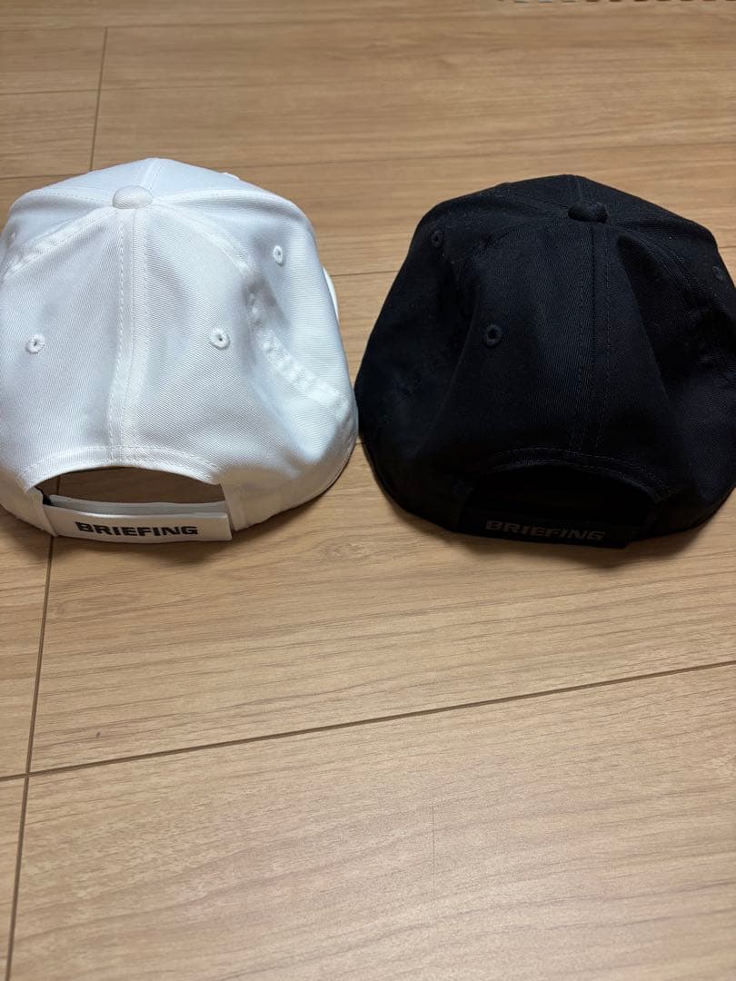 BRIEFING CAP 白 黒 セット 別注カラー BGW253M01