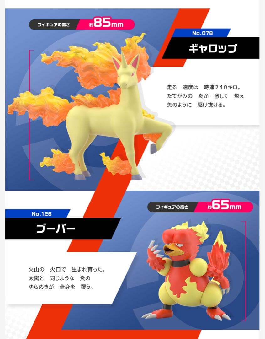 ポケモンスケールワールド　カントー地方　カツラ＆ギャロップ＆ブーバー