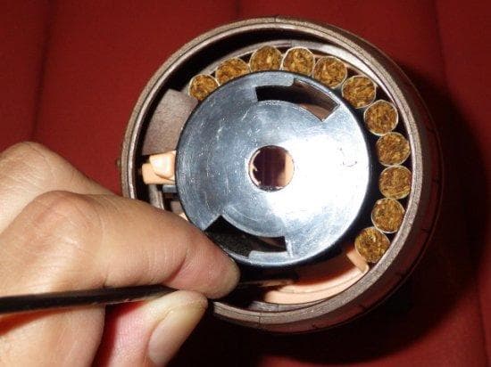 シガレットディスペンサー★ビンテージ★煙草入れ★人形★バレルマン★ジョーク