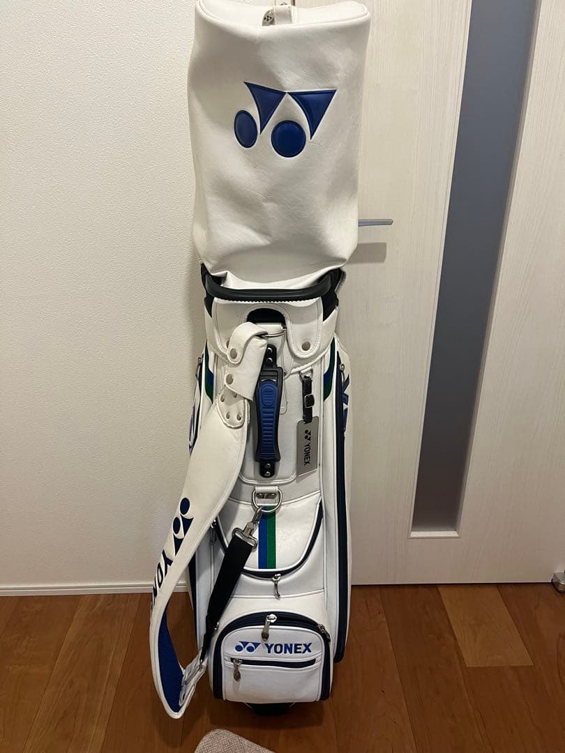 YONEX キャディバッグ ホワイト/ブルー