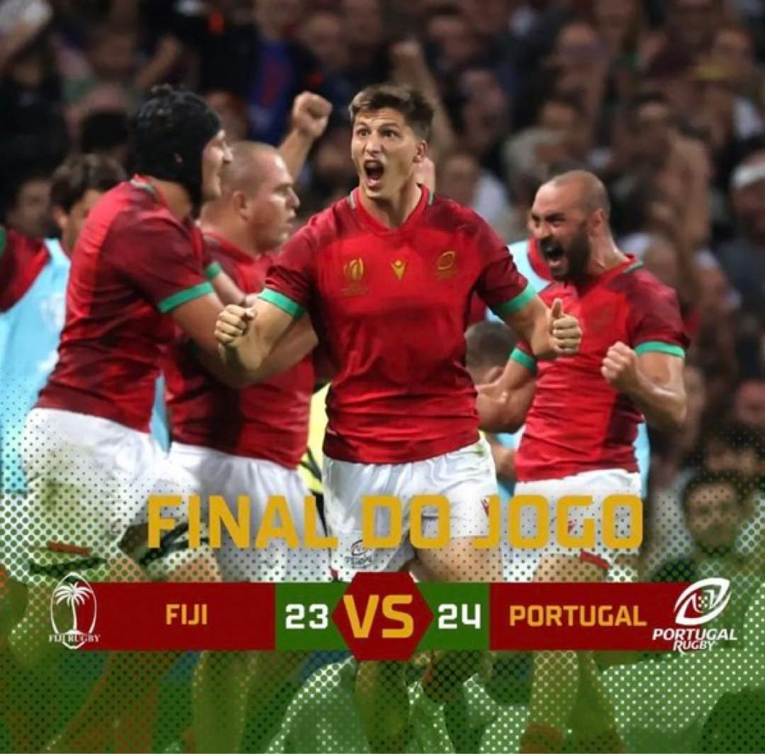 ラグビーワールドカップ2023 ポルトガル代表 公式ジャージ&ショーツ S