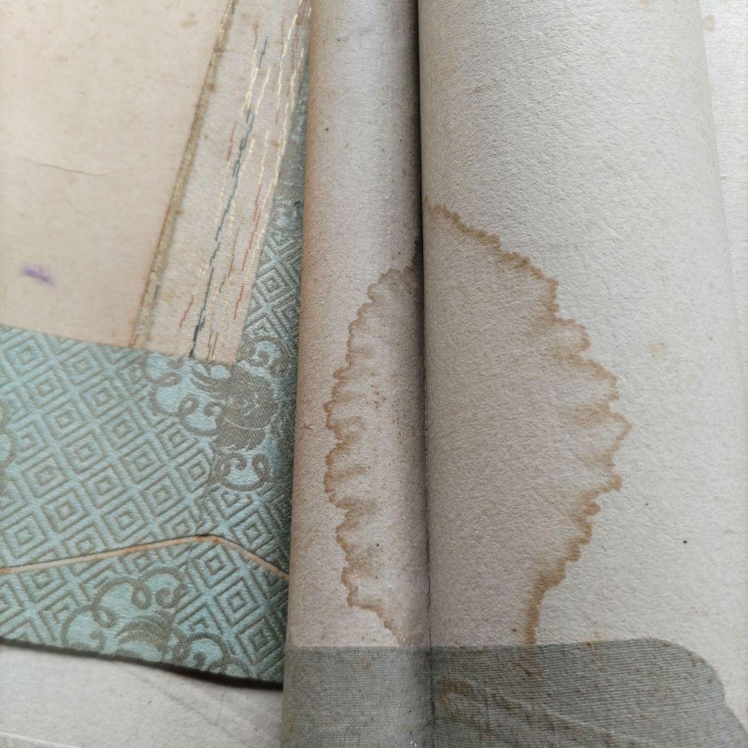 大江良起　美人画掛軸 H55