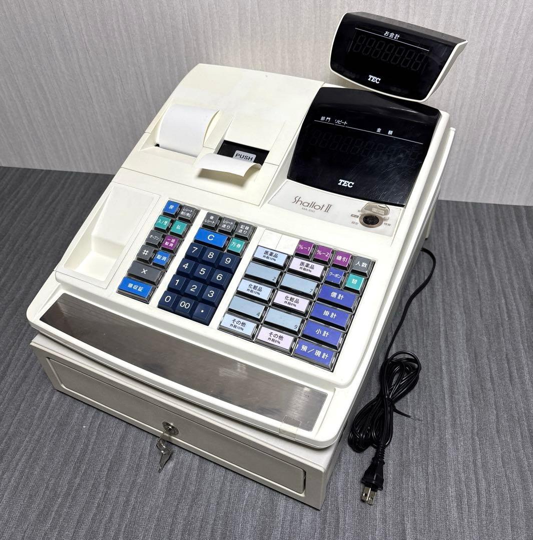 TEC テック 電子レジスター MA-550 Shallot Il ジャンク品