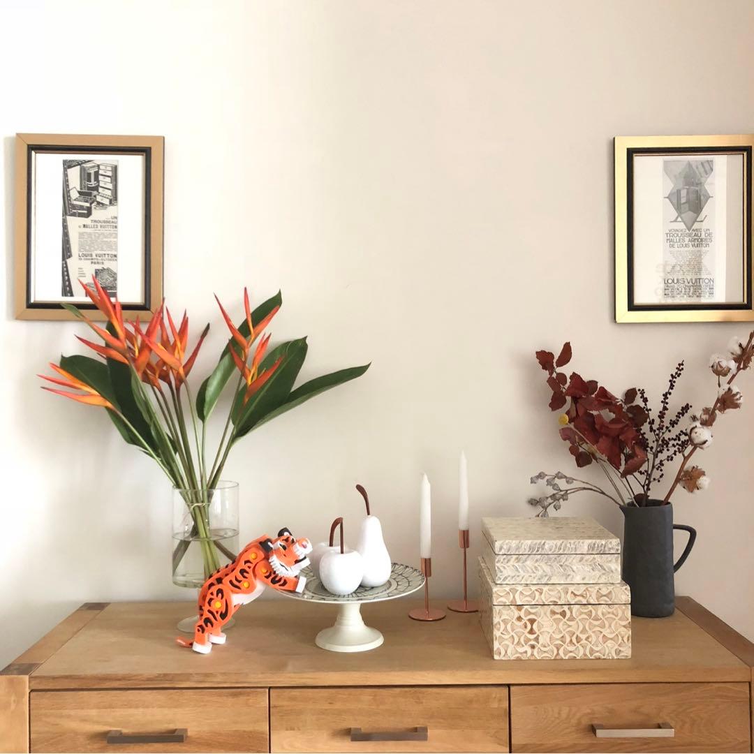 Louis Vuitton フランスのアンティーク雑誌切り抜き　アートフレーム