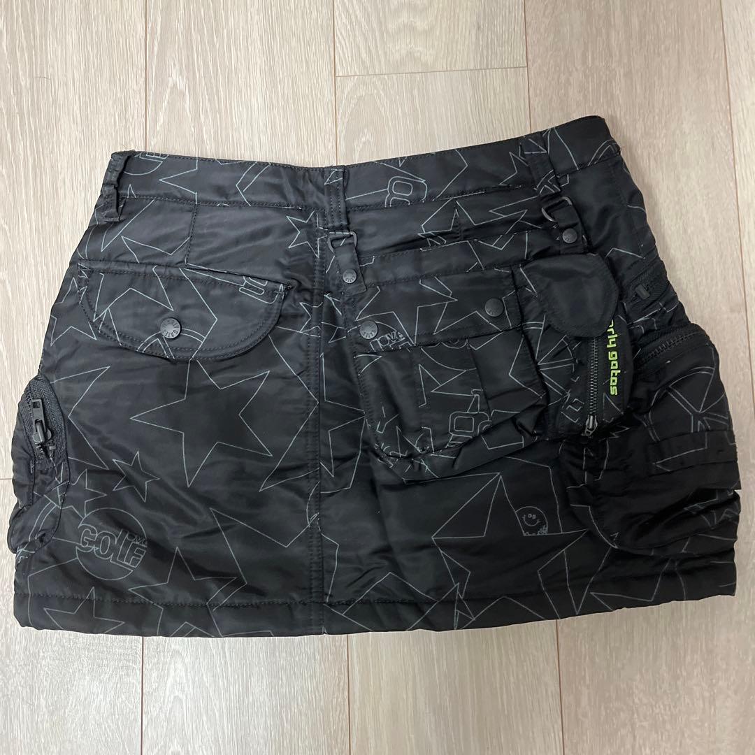 パーリーゲイツ　レディスナイロンスカート