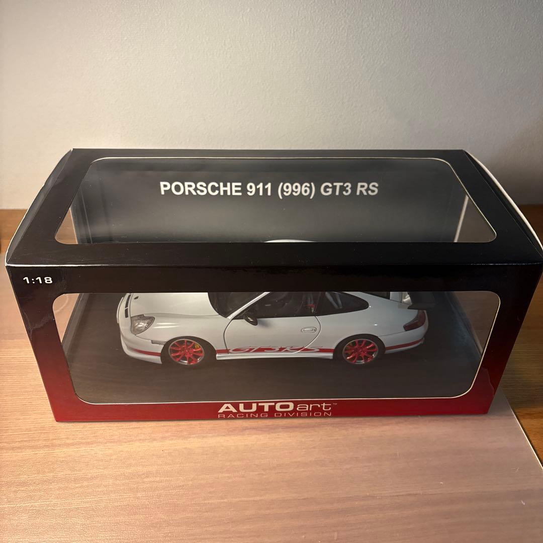 オートアート　911 996 gt3 rs 1/18 ミニカー