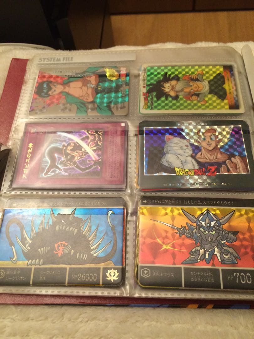 昔のドラゴンボールカードダス等レア物多数有り