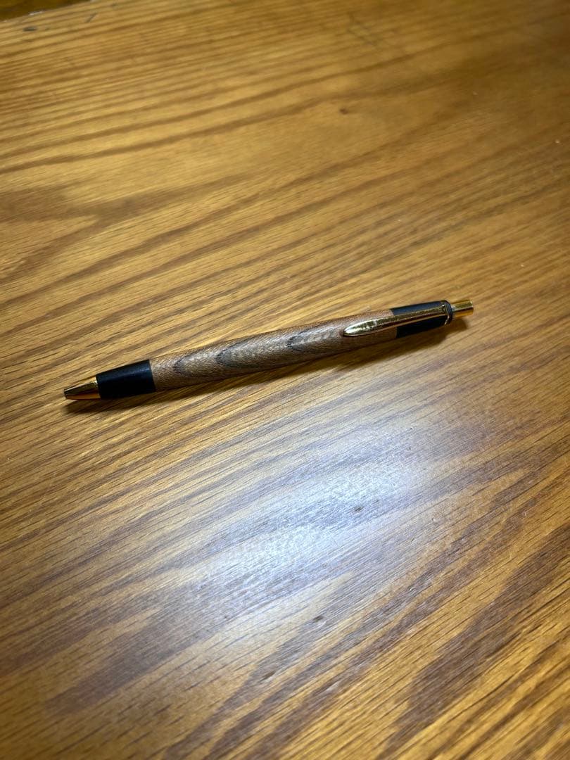 ボナンペン 欅 0.5mm シャープペンシル 真鍮金具 値下げ交渉可能