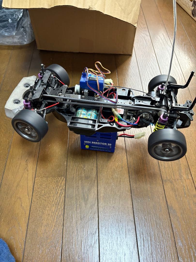 タミヤラジコンカー 1台プロポ完動品セット他タミヤシャーシ2台