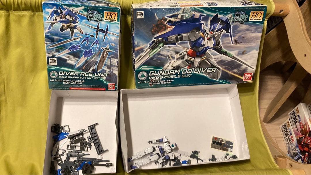 再再再値下げガンプラまとめ売り約30体ガンダム AGE 00ダブルオー フルドド