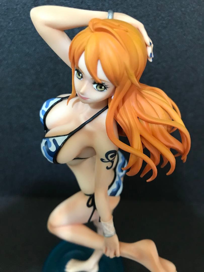 ワンピース ナミ フィギュア　リペイント　glitte &glamorous