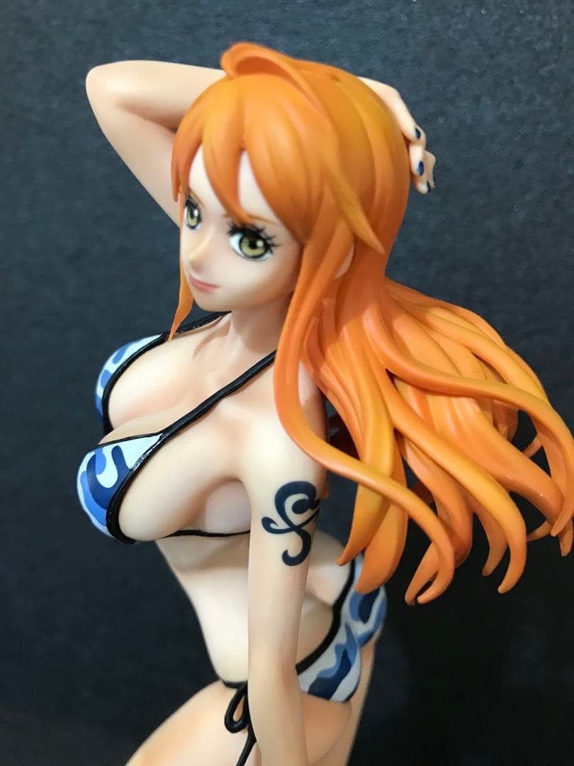 ワンピース ナミ フィギュア　リペイント　glitte &glamorous