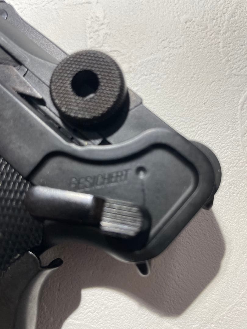 LUGER P08 モデルガン ブラック