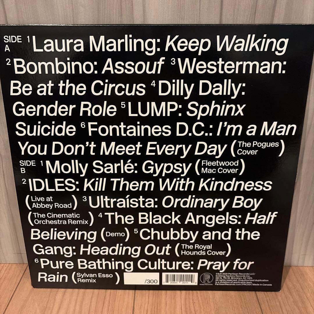 洋楽 Partisan Record Club Compilation LP