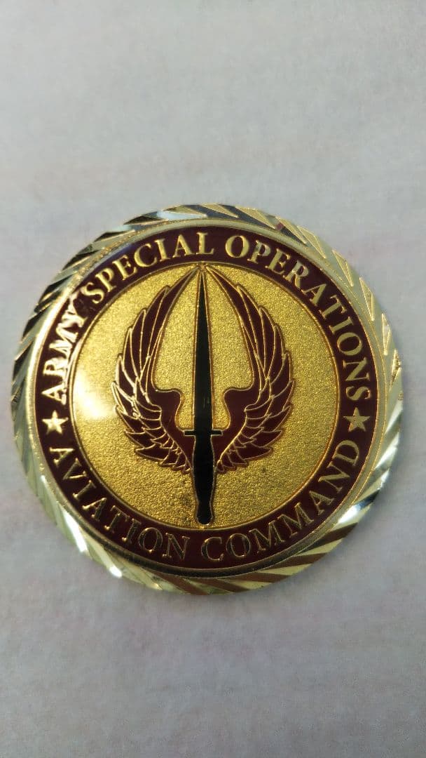 【稀少】米陸軍　ナイトストーカーズ　司令官（准将）チャレンジ