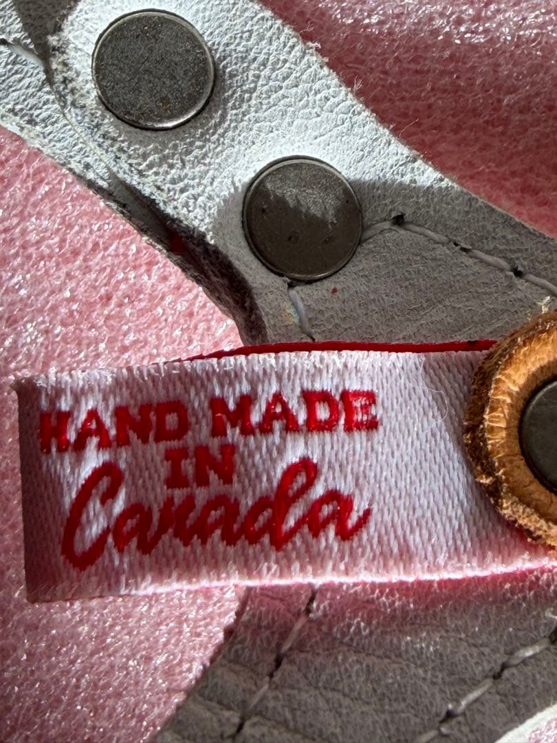 バディベルト　ホワイトレザー ハーネス 2.5号