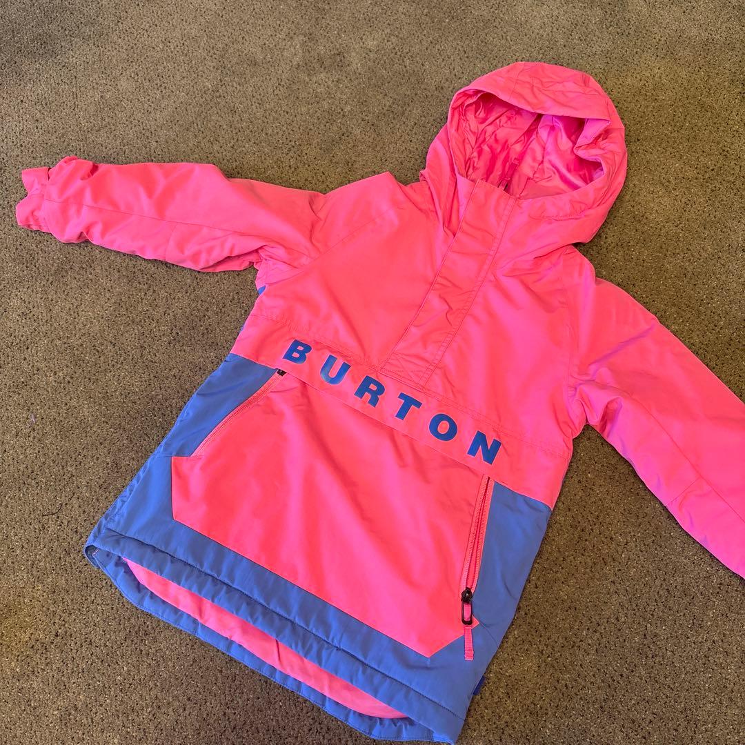 BURTON 子ども用スノーボードウェア ピンク/ブルー