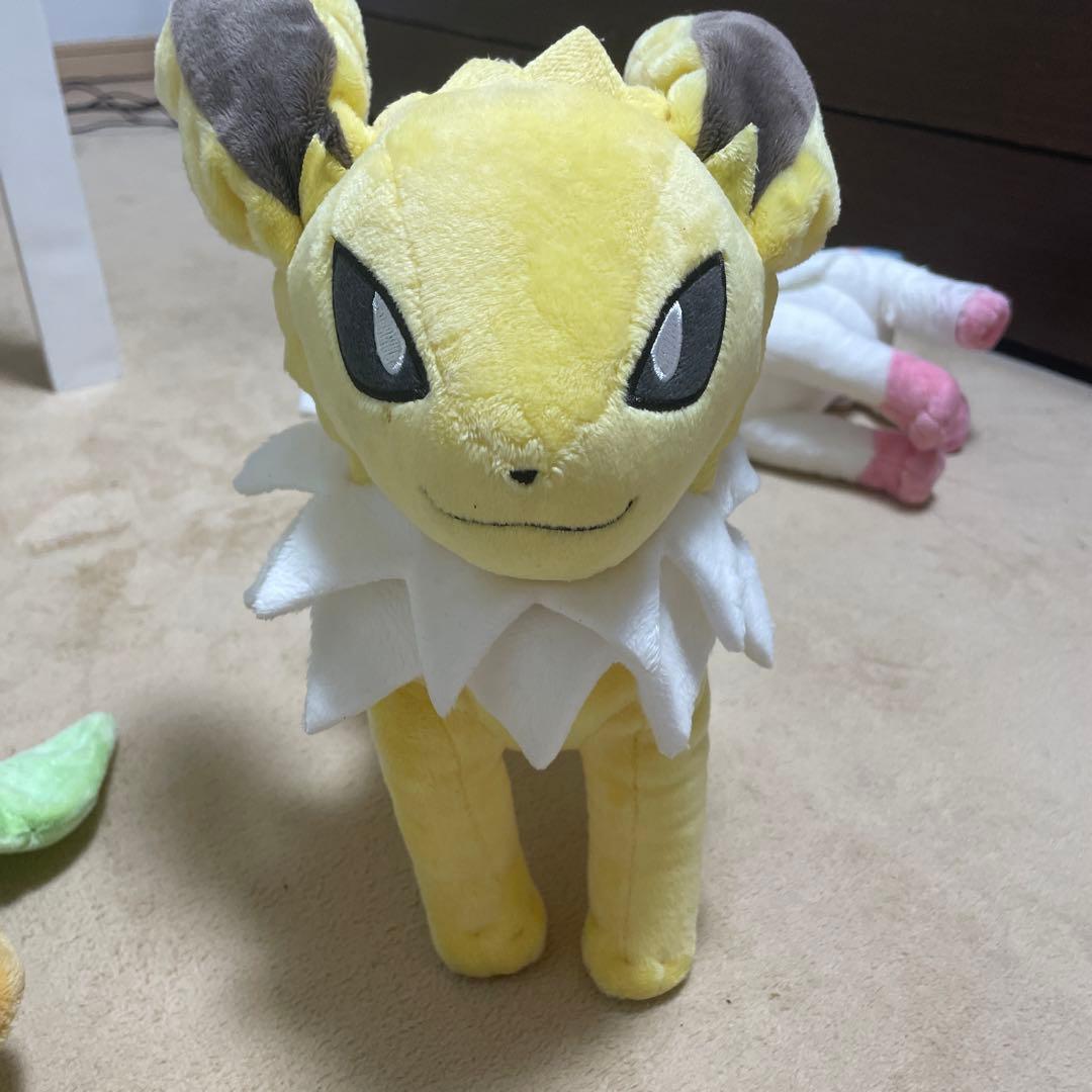 ポケモン ぬいぐるみ まとめ売り ブイズ イーブイデデンネ ポンチョピカチュウ
