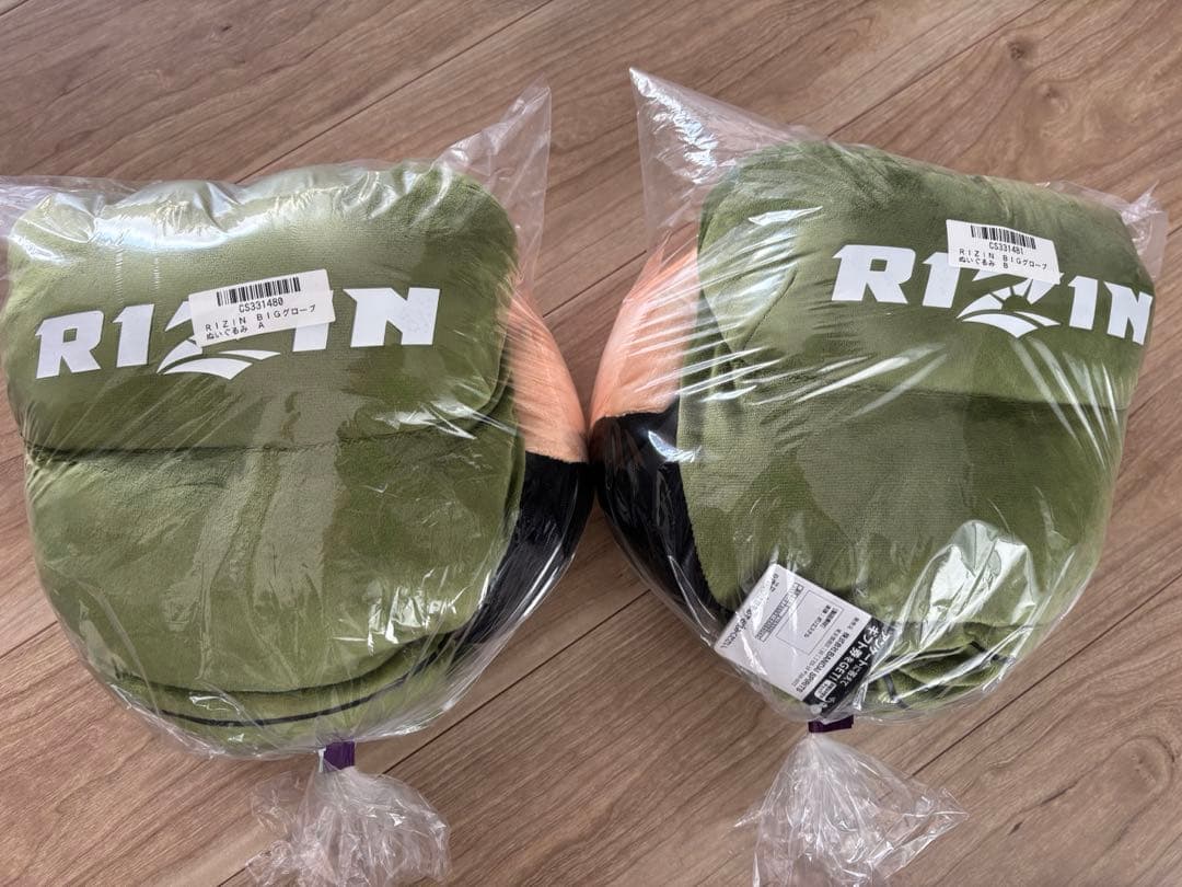 RIZIN ワーコレ　フィギュア　グッズ　グローブ　朝倉未来　平本　千裕