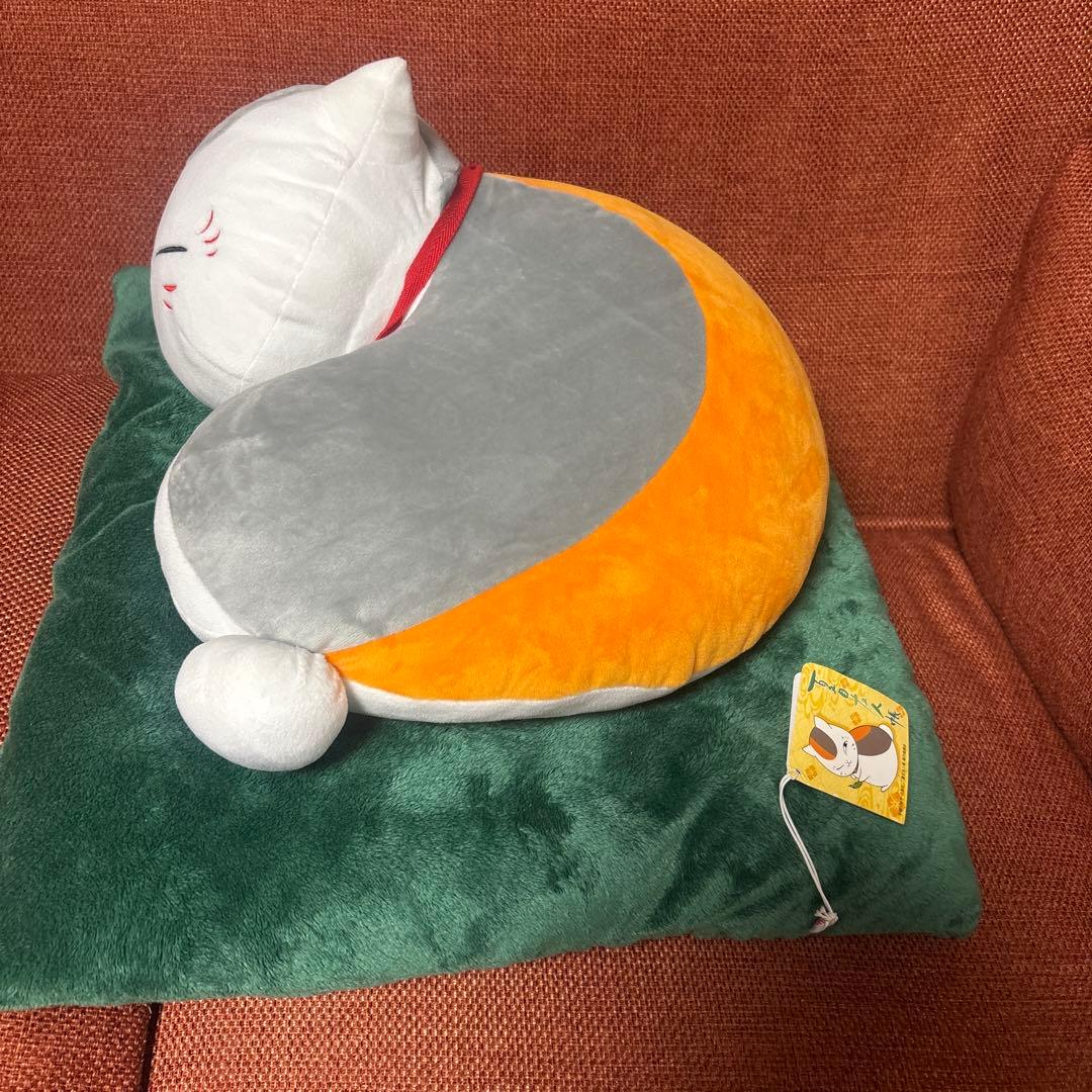 夏目友人帳　ニャンコ先生大きいぬいぐるみ　(座布団) タカラトミーアーツ