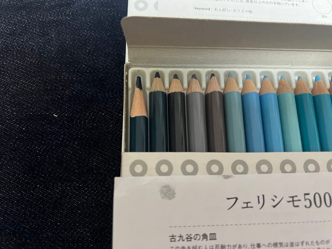 フェリシモ 500色の色鉛筆 セット