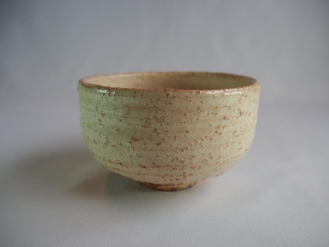 11代坂高麗左衛門『萩焼茶碗』（共箱）