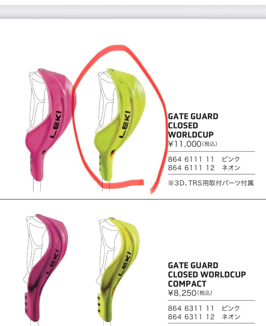 LEKI WCR LITE SL 3D スキー ストック 110昨シーズン美品