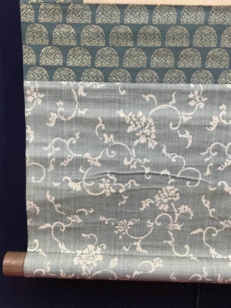 生駒石渓/牡丹に雀図/花鳥図/掛軸/名家伝来/AC-500