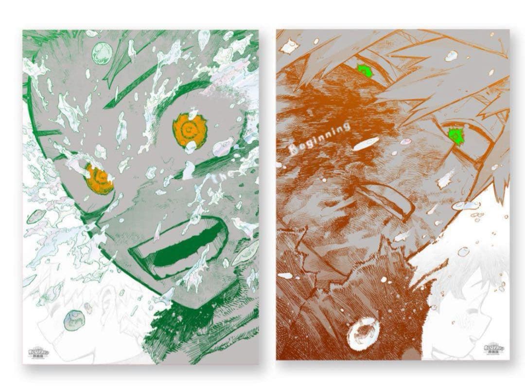 僕のヒーローアカデミア　原画展　ポスター　ショッパー　パンフレット