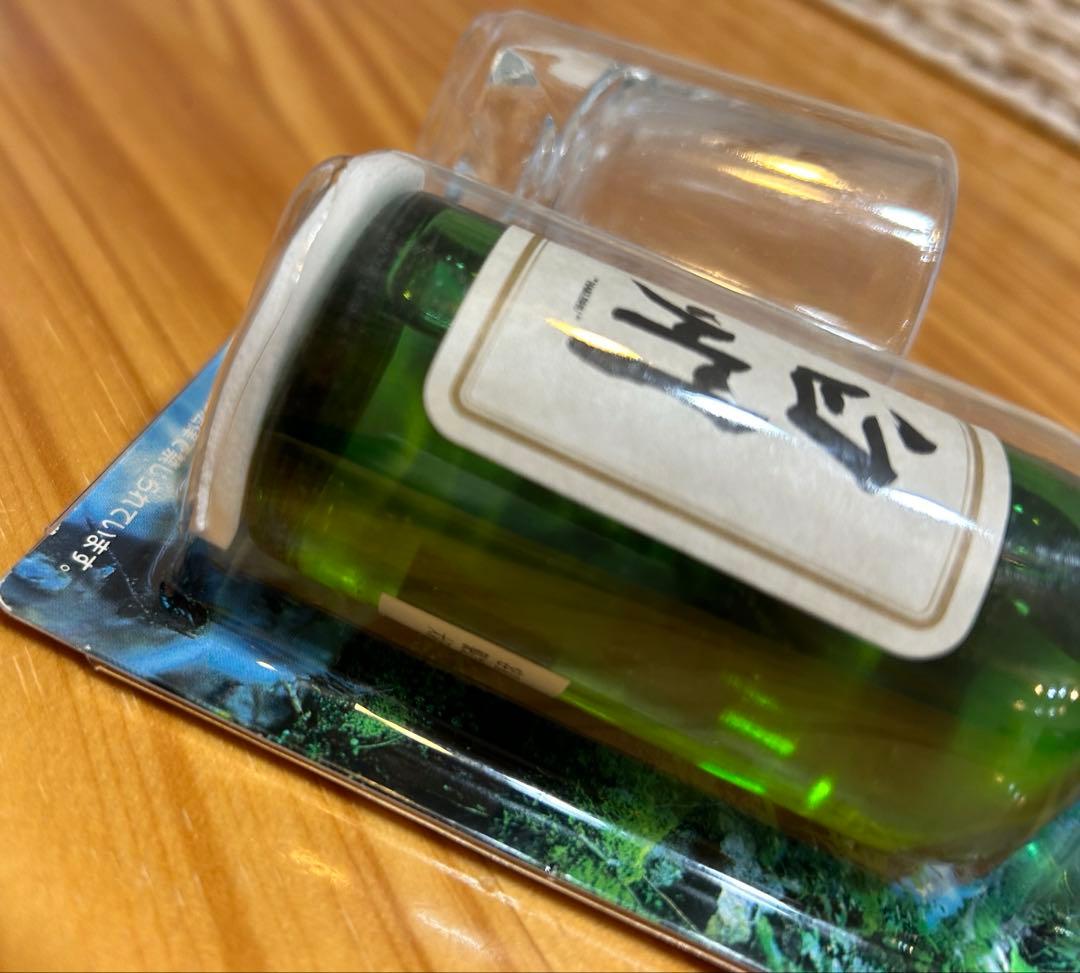 白州12年 ミニボトル グラス付 未開封 古酒 ※パッケージ割れあり