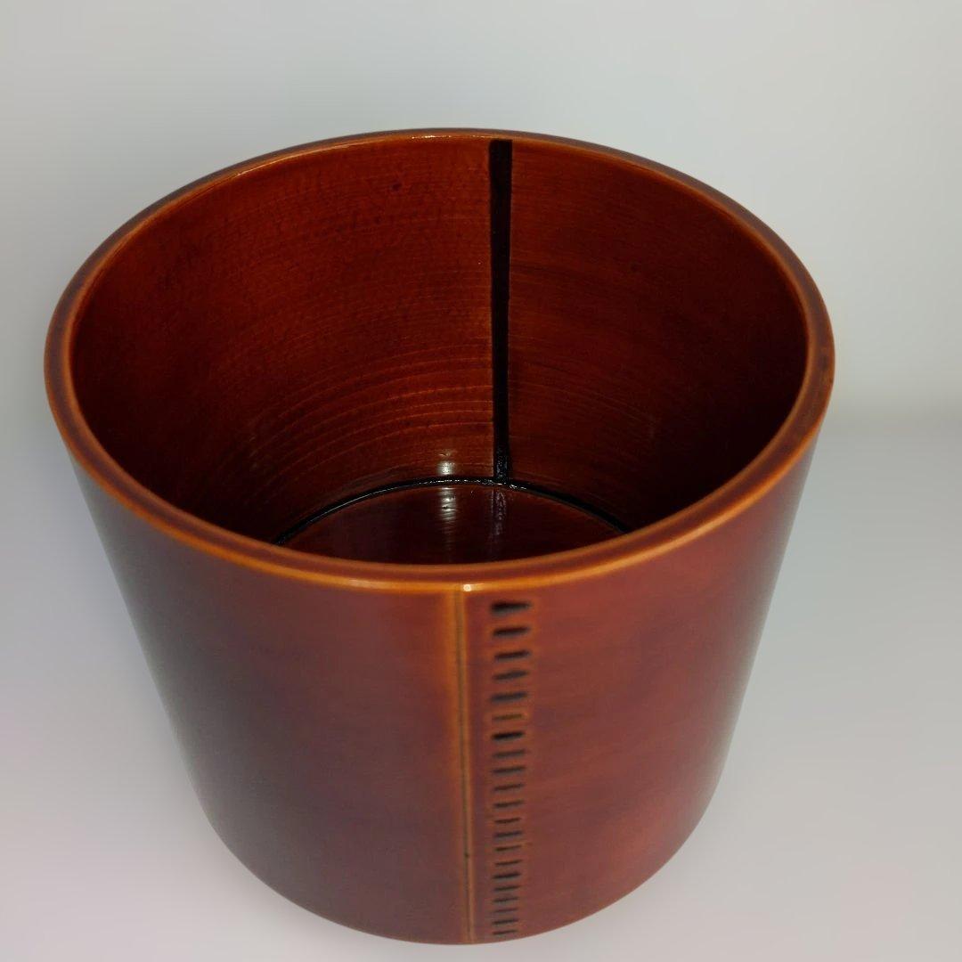 伝統工芸 飛騨春慶塗 曲水指 茶道具 紙箱付