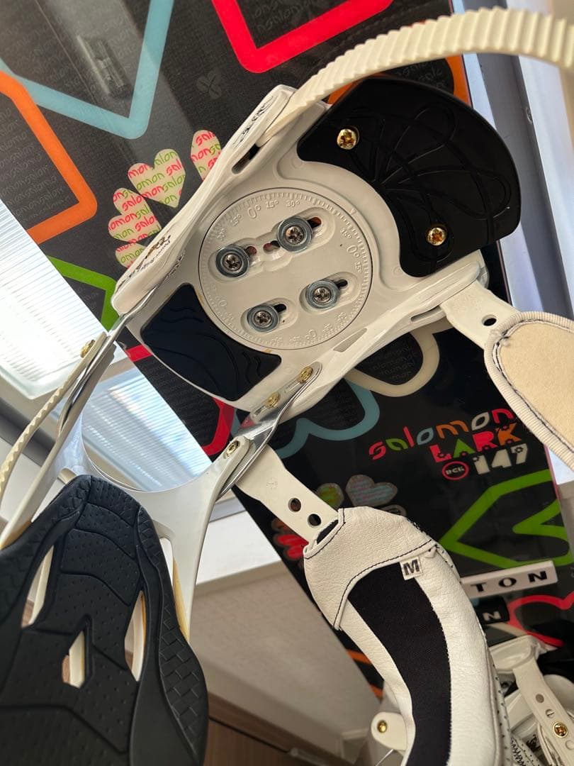サロモン スノーボード Lark 147 おまけ3点付き