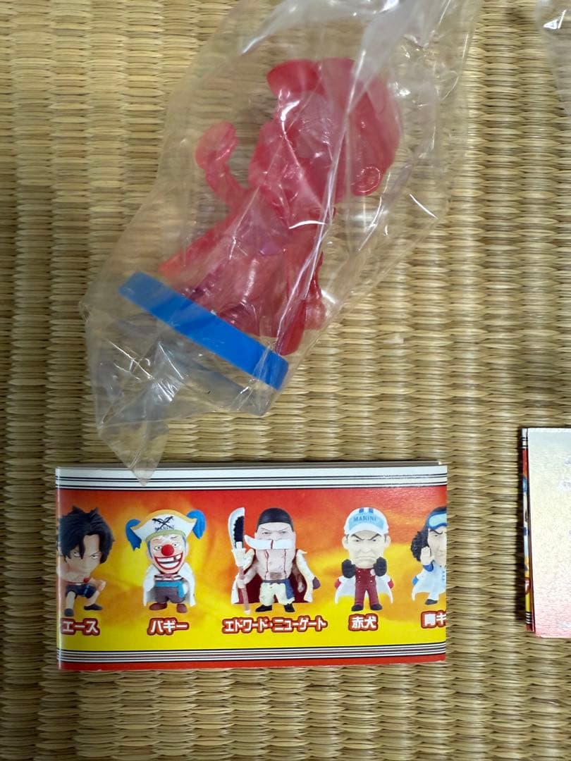 アニキャラヒーローズ ワンピース 特典 青キジ 赤犬 黄猿 クリアカラーVer.