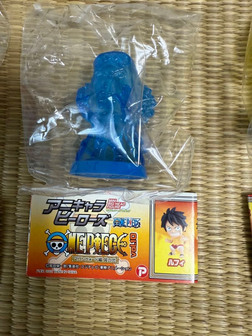 アニキャラヒーローズ ワンピース 特典 青キジ 赤犬 黄猿 クリアカラーVer.