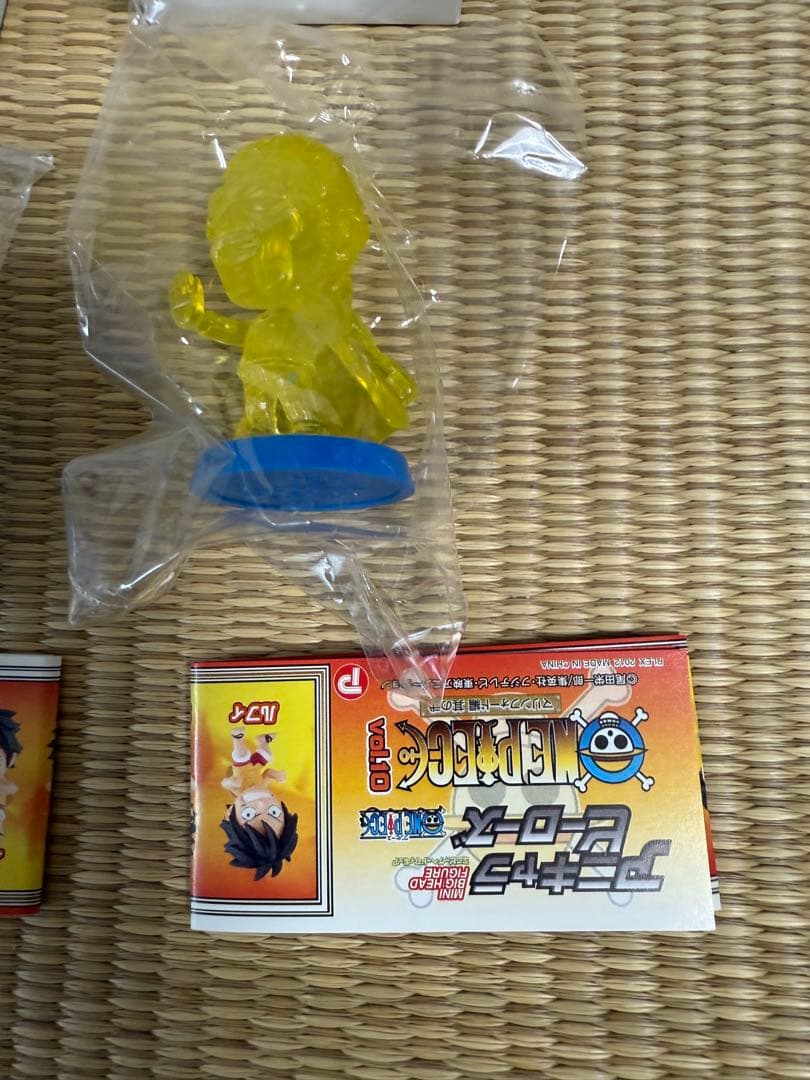 アニキャラヒーローズ ワンピース 特典 青キジ 赤犬 黄猿 クリアカラーVer.