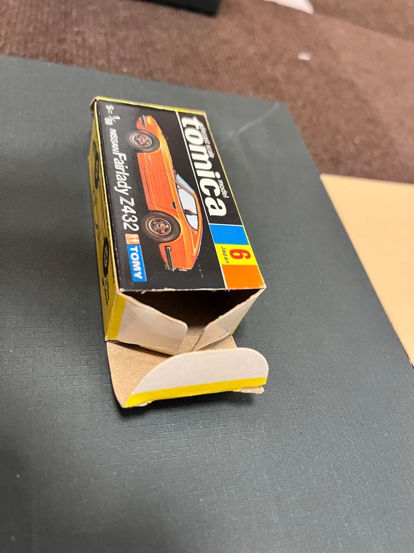 黒箱トミカ　ニッサン フェアレディZ 432 1Aホイール