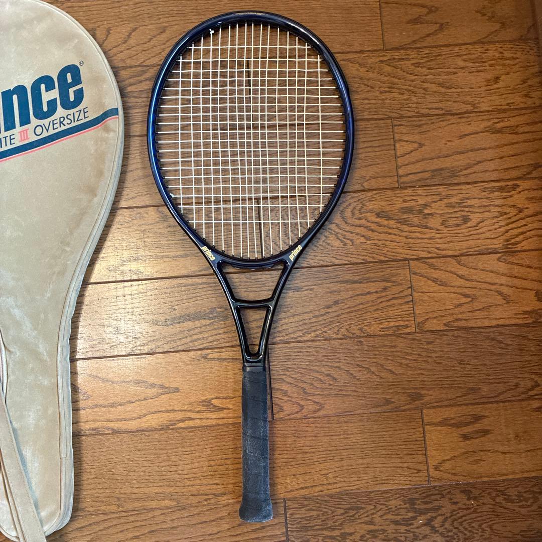 Prince Graphite III Oversize ラケット ケース付