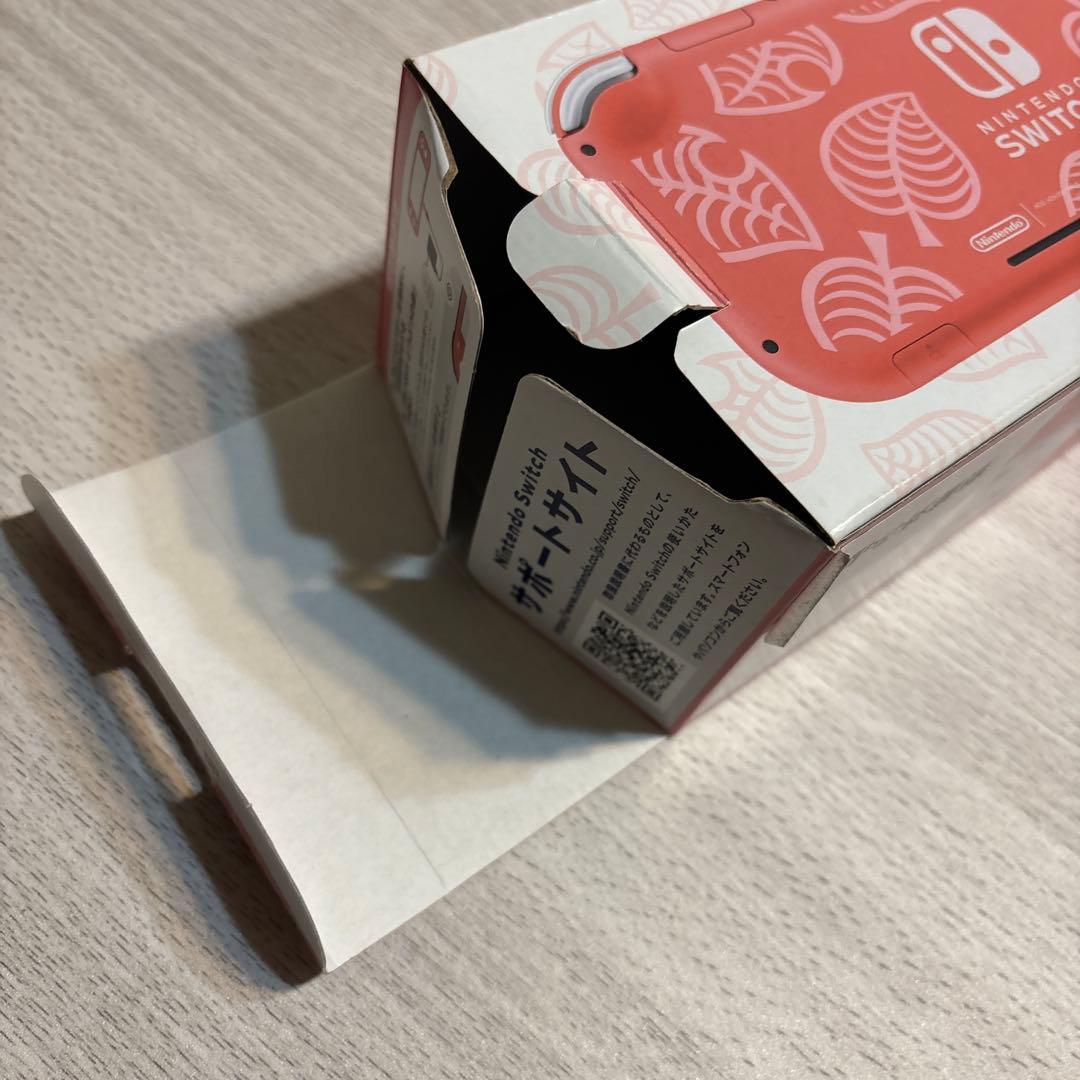 Nintendo Switch Lite ピンク　あつまれどうぶつの森デザイン